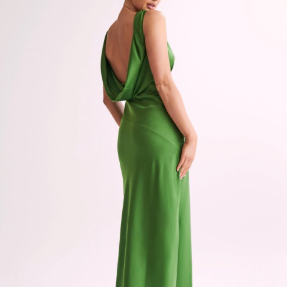 Green Meshki Maxi Dress Size Small - Picture 2 of 7